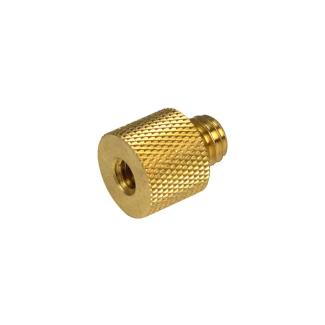 Set - 2 x Gewindeadapter Messing 3/8" → ¼" 