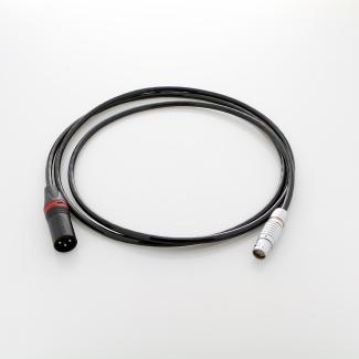 Kamerakabel mit XLR 3pin (24V) Stecker und konfigurierbarem Ausgangsstecker