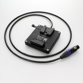 Akkuplatte V-Mount → XLR 4pin 