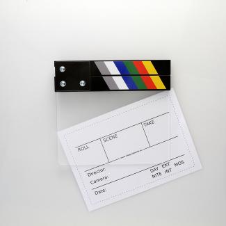 Gegenlichtklappe HalfSize color clear