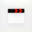 schwarz/rot, blank