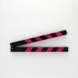 schwarz/pink