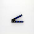 schwarz/blau